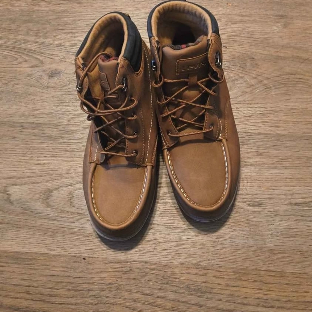 Levi's Kids Brown Lace-Up Boots